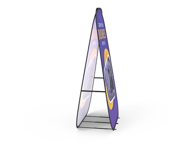 Set of 1 Medium Vertical Pop Up A-Frame Banner