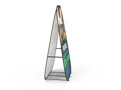 Set of Large Vertical Pop Up A-Frame Banner