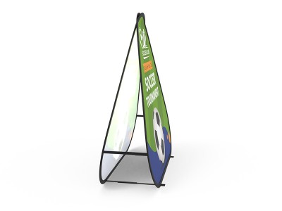 Set of 1 Medium Triangular Pop Up A-Frame Banner