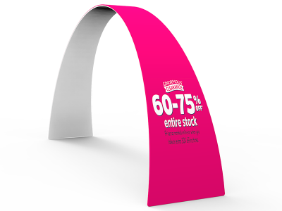 Custom Arch Banner Stand AR 04