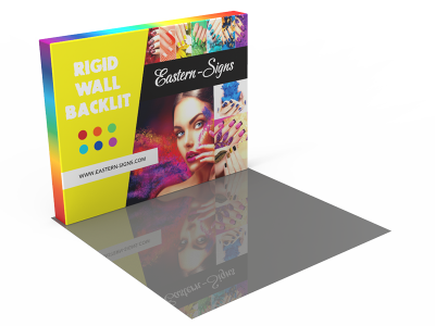 Custom 10ft 3D Free Standing Tension Fabric LED Backlit Trade Show Display