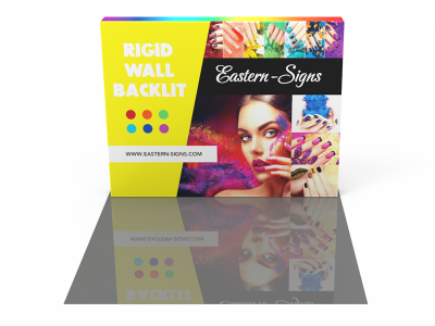 Custom 10ft 3D Free Standing Tension Fabric LED Backlit Trade Show Display