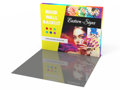 Custom 10ft 3D Free Standing Tension Fabric LED Backlit Trade Show Display