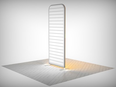 3ft Free Standing LED Backlit Display Stand