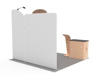 10x10ft Portable Fabric Trade Show Booth 02