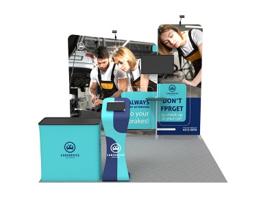 10x10ft Custom Trade Show Booth Kit 03