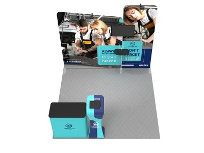 10x10ft Custom Trade Show Booth Kit 03