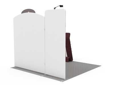 10x10ft Custom Trade Show Booth Kit 04