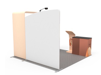 10x10ft Custom Trade Show Booth Kit 06