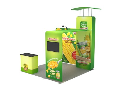10x10ft Custom Trade Show Booth Kit 07