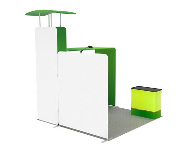 10x10ft Custom Trade Show Booth Kit 07