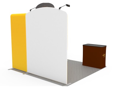 10x10ft Custom Trade Show Booth Kit 08