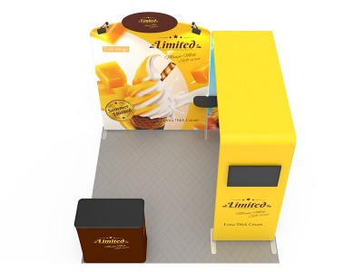 10x10ft Custom Trade Show Booth Kit 08