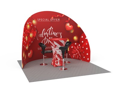 10x10ft Custom Trade Show Booth Kit 10