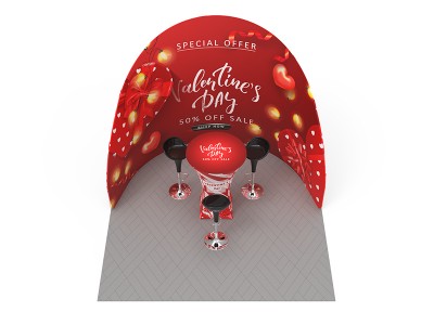 10x10ft Custom Trade Show Booth Kit 10