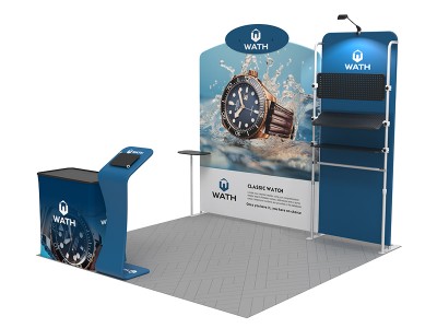 10x10ft Custom Trade Show Booth Kit 20