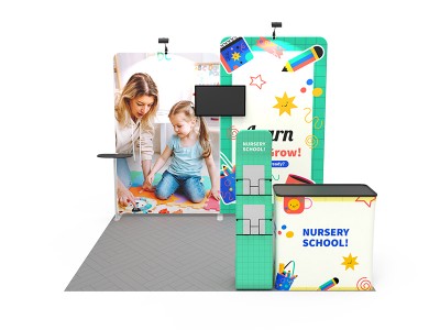 10x10ft Portable Exhibit Booth Collection B