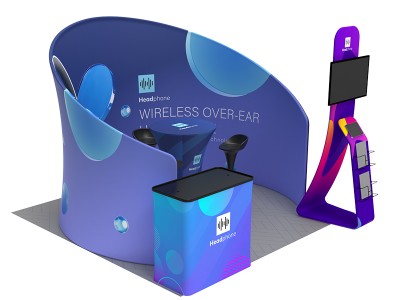 10x10ft Portable Exhibit Booth Collection K