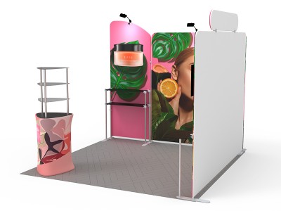 10x10ft Portable Exhibit Booth Collection T