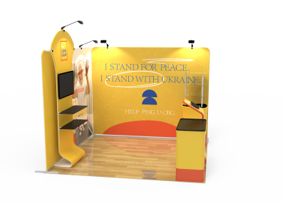 10x10ft Portable Exhibit Booth Collection Z