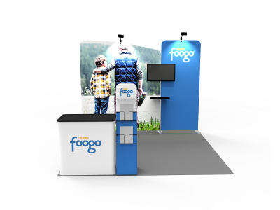10 x 10ft Portable Exhibition Stand Display Booth 13 