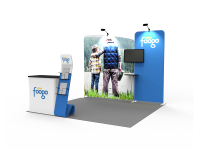 10 x 10ft Portable Exhibition Stand Display Booth 13 