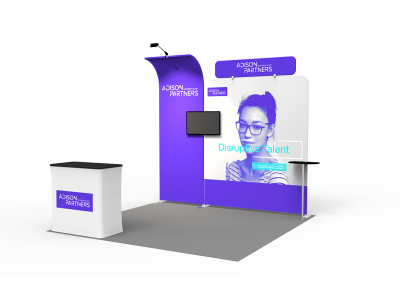 10 x 10ft Portable Exhibition Stand Display Booth 16  