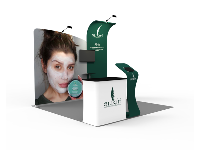 10 x 10ft Portable Exhibition Stand Display Booth 17