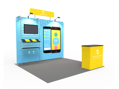 10 x 10ft Portable Exhibition Stand Display Booth 18