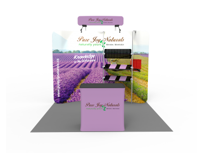 10 x 10ft Portable Exhibition Stand Display Booth 19