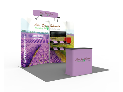 10 x 10ft Portable Exhibition Stand Display Booth 19