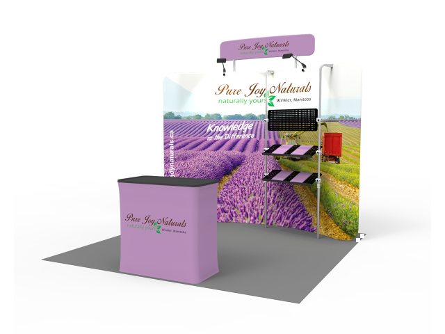 10 x 10ft Portable Exhibition Stand Display Booth 19
