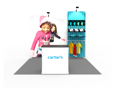 10 x 10ft Portable Exhibition Stand Display Booth 21