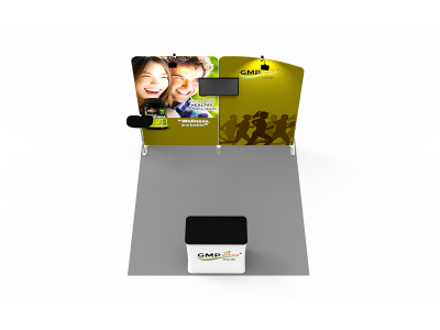 10 x 10ft Portable Exhibition Stand Display Booth A
