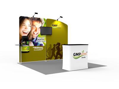 10 x 10ft Portable Exhibition Stand Display Booth A