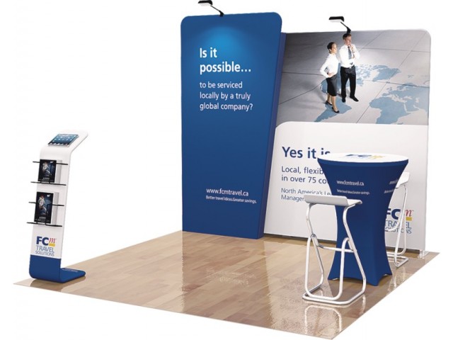 10 x 10ft Portable Exhibition Stand Display Booth N 