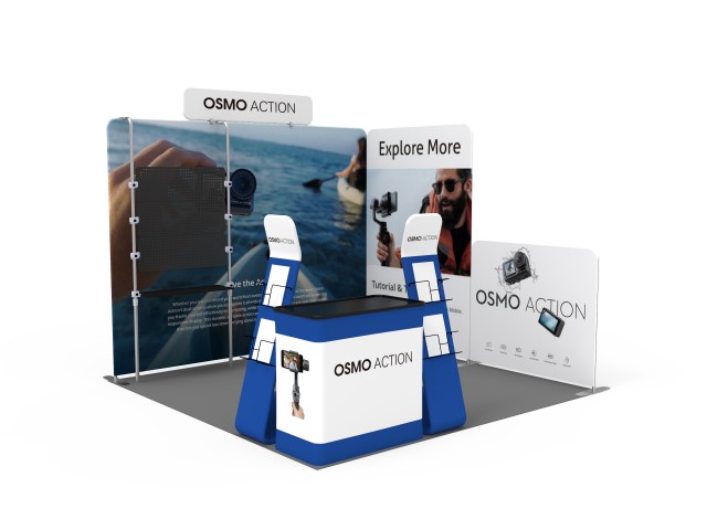 10 x 10ft Portable Exhibition Stand Display Booth O 