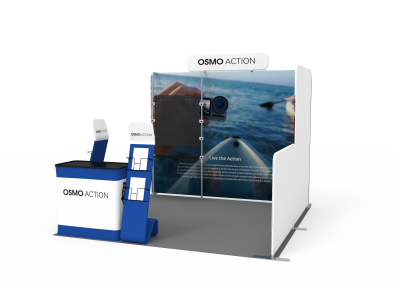 10 x 10ft Portable Exhibition Stand Display Booth O 