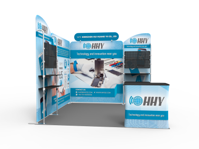 10 x 10ft Portable Exhibition Stand Display Booth Q