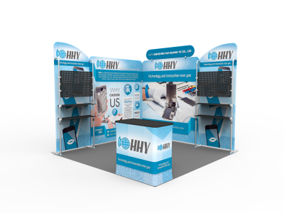 10 x 10ft Portable Exhibition Stand Display Booth Q