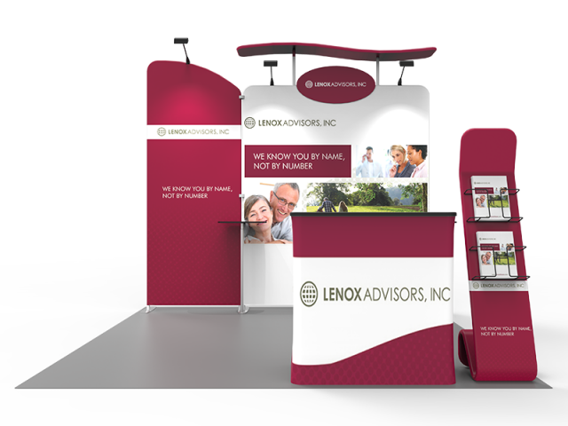 10 x 10ft Portable Exhibition Stand Display Booth R  