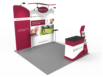 10 x 10ft Portable Exhibition Stand Display Booth R  