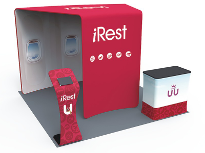 10 x 10ft Portable Exhibition Stand Display Booth S