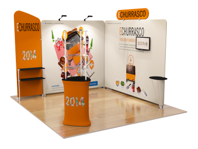 10 x 10ft Portable Exhibition Stand Display Booth T
