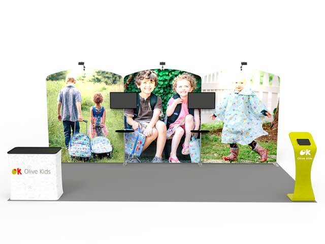 10 x 20ft Portable Exhibition Stand Display Booth 03 