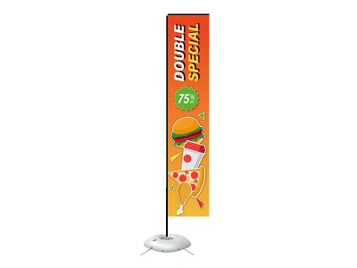 Rectangular Banner - X-Large 13ft - with Cross Base