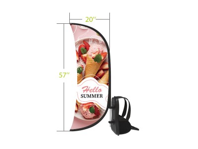 Walking Backpack Flag - Arch
