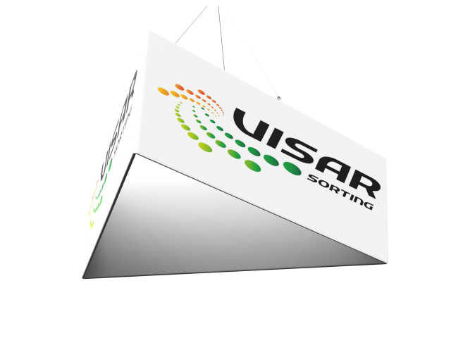 Trade Show Hanging Banner - Triangle