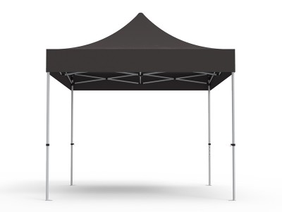 Blank Pop Up Canopy Tent 10x10ft - Black