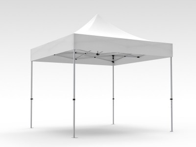 Blank Pop Up Canopy Tent 10x10ft - White